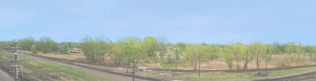 Former view looking east.